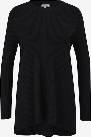 s.Oliver Sweater in Black: front