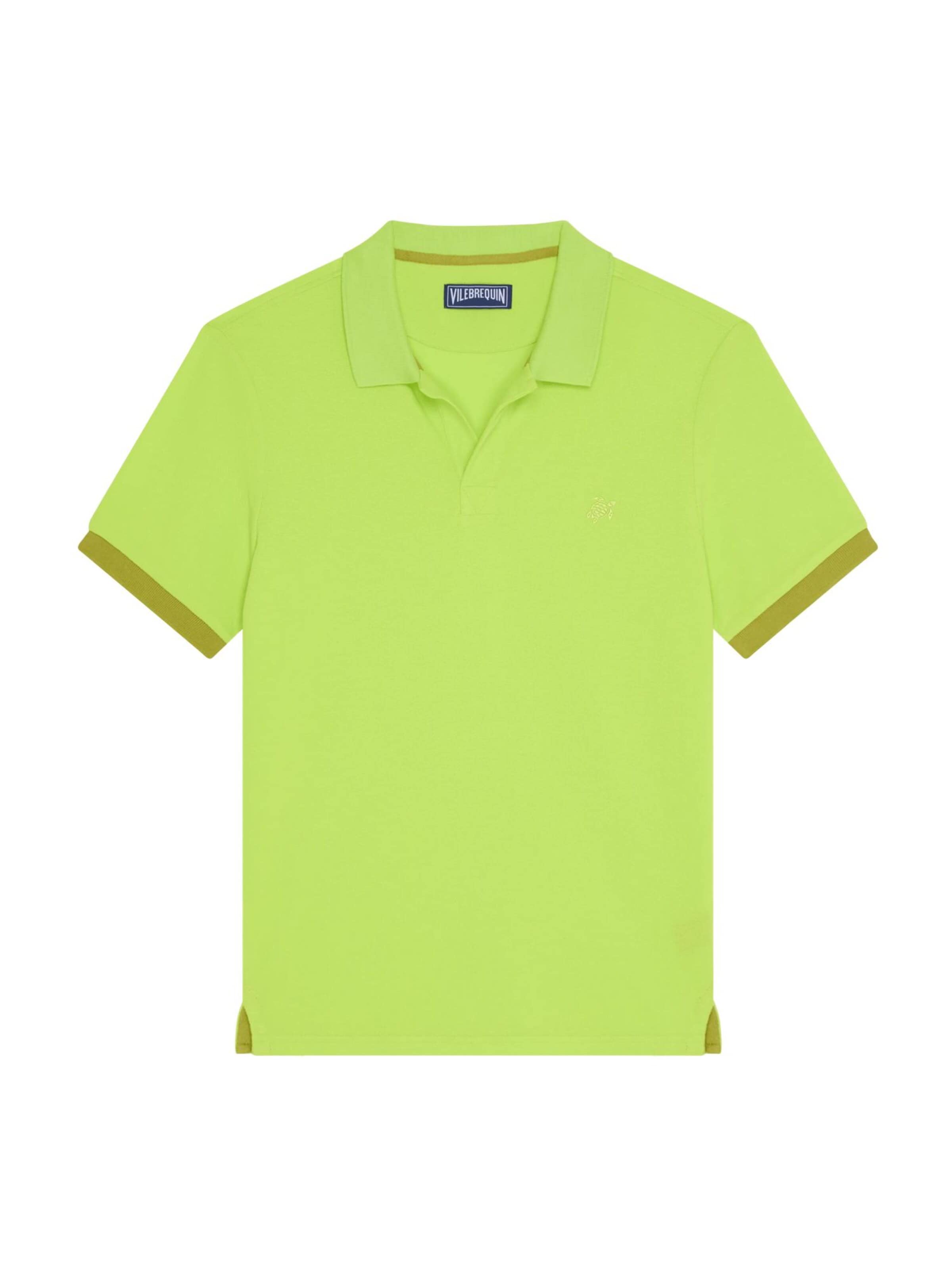 T-Shirt Vilebrequin en vert : devant