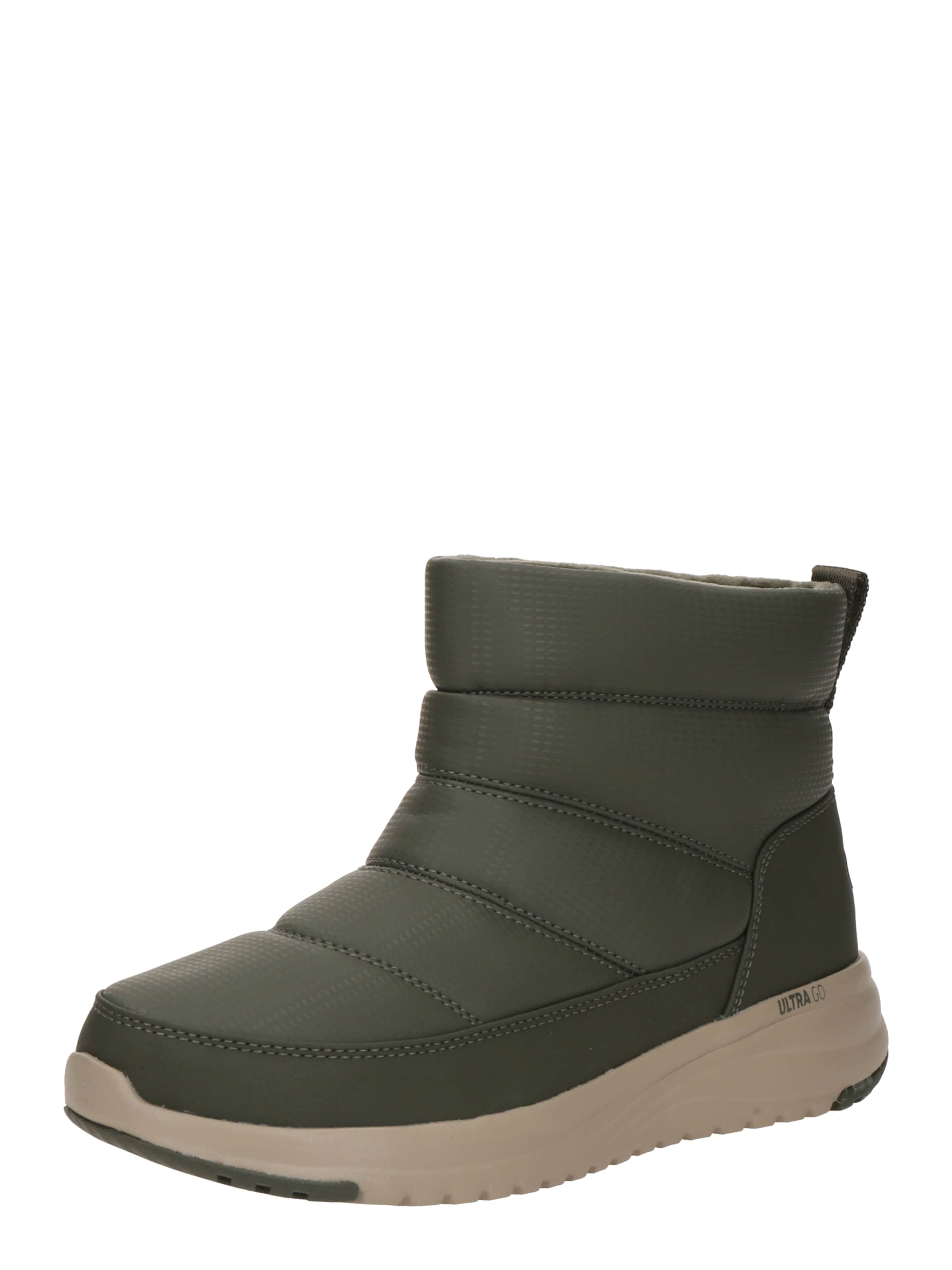SKECHERS - Botas de nieve 'ON-THE-GO STELLAR' en verde: frente