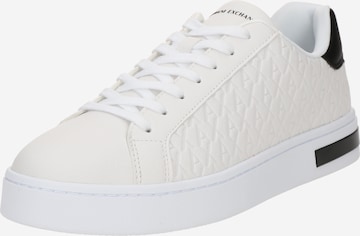 ARMANI EXCHANGE Nizke superge | bela barva: sprednja stran
