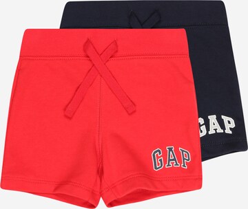 GAP Slim fit Pants in Red: front