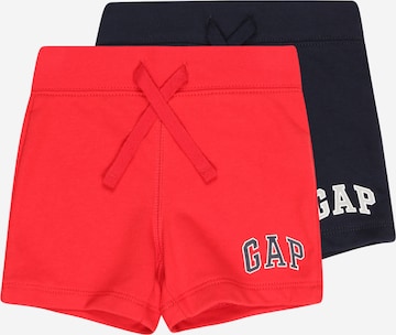 GAP Slim fit Pants in Red: front