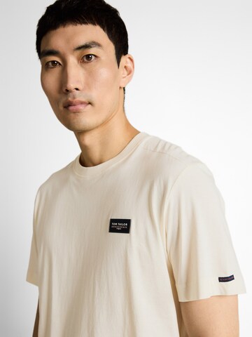 TOM TAILOR T-Shirt in Weiß