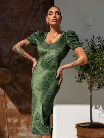 JIORO Dress 'EMERALD' in 