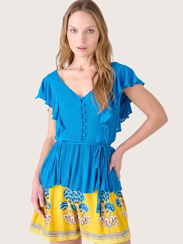 Camomilla Italia Blouse 'TESSA' in Blauw: voorkant