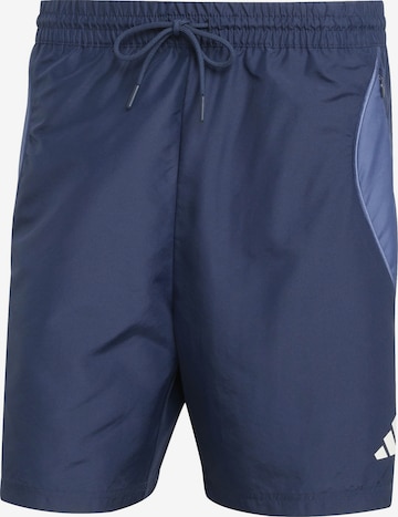 ADIDAS SPORTSWEAR Regular Sports trousers 'Stadium' in Blue: front