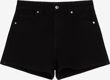 Bershka Shorts in Schwarz: predná strana