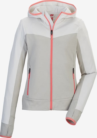 KILLTEC Sportsweatjacke in Grau: Vorderseite