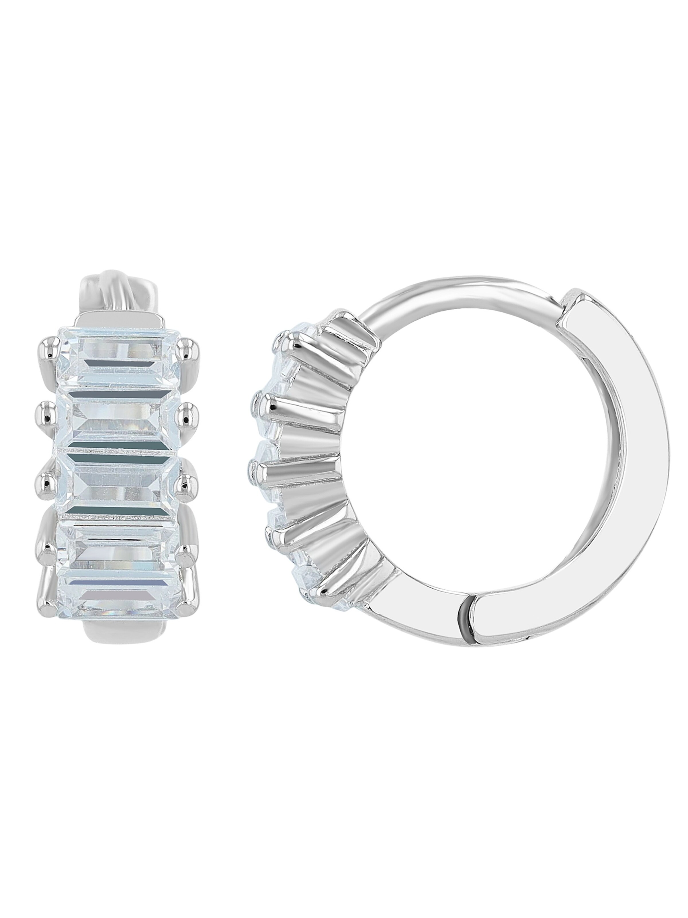 Akzent Earrings in Silver