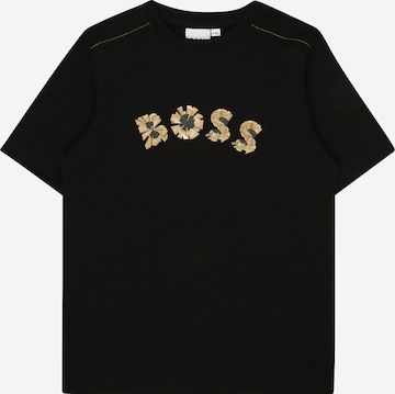BOSS Kidswear T-Shirt in Schwarz: predná strana