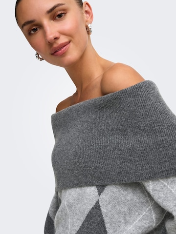 ONLY - Jersey 'Alivia' en gris
