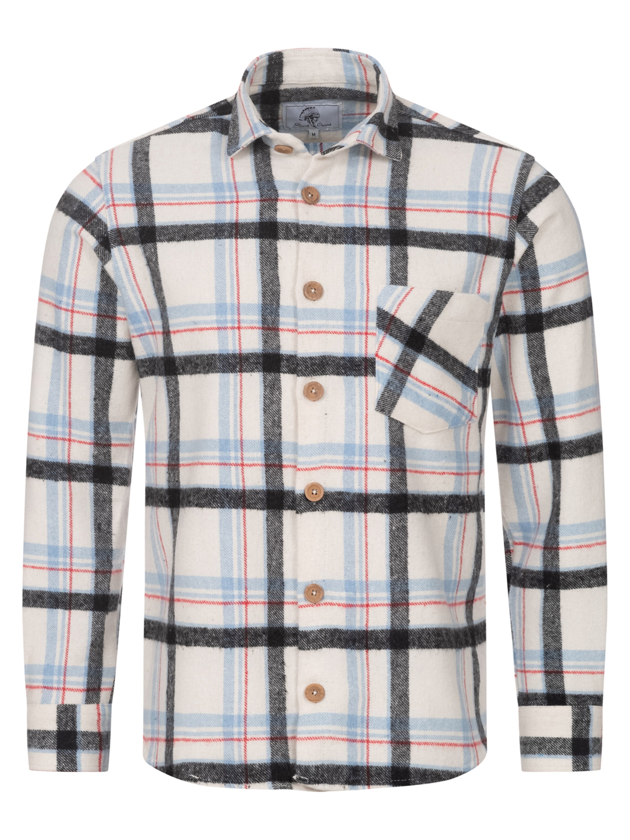 Rock Creek Hemd in Weiß: Vorderseite