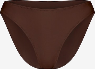 cfab (formerly creamy fabrics) - Braga de bikini 'Tie Bikini Bottom' en marrón: frente