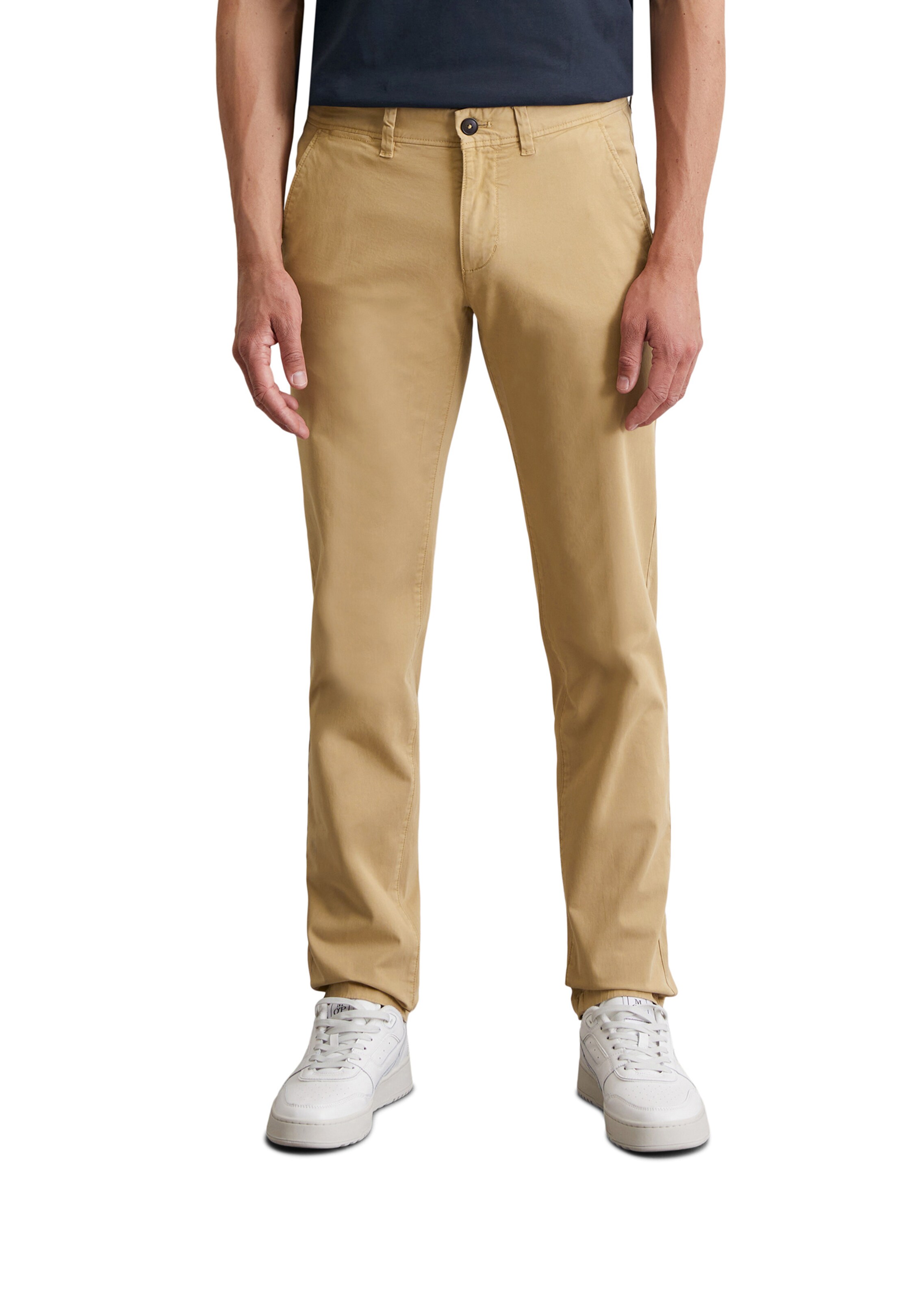 Marc O'Polo Regular Chino trousers 'Stig' in Beige: front