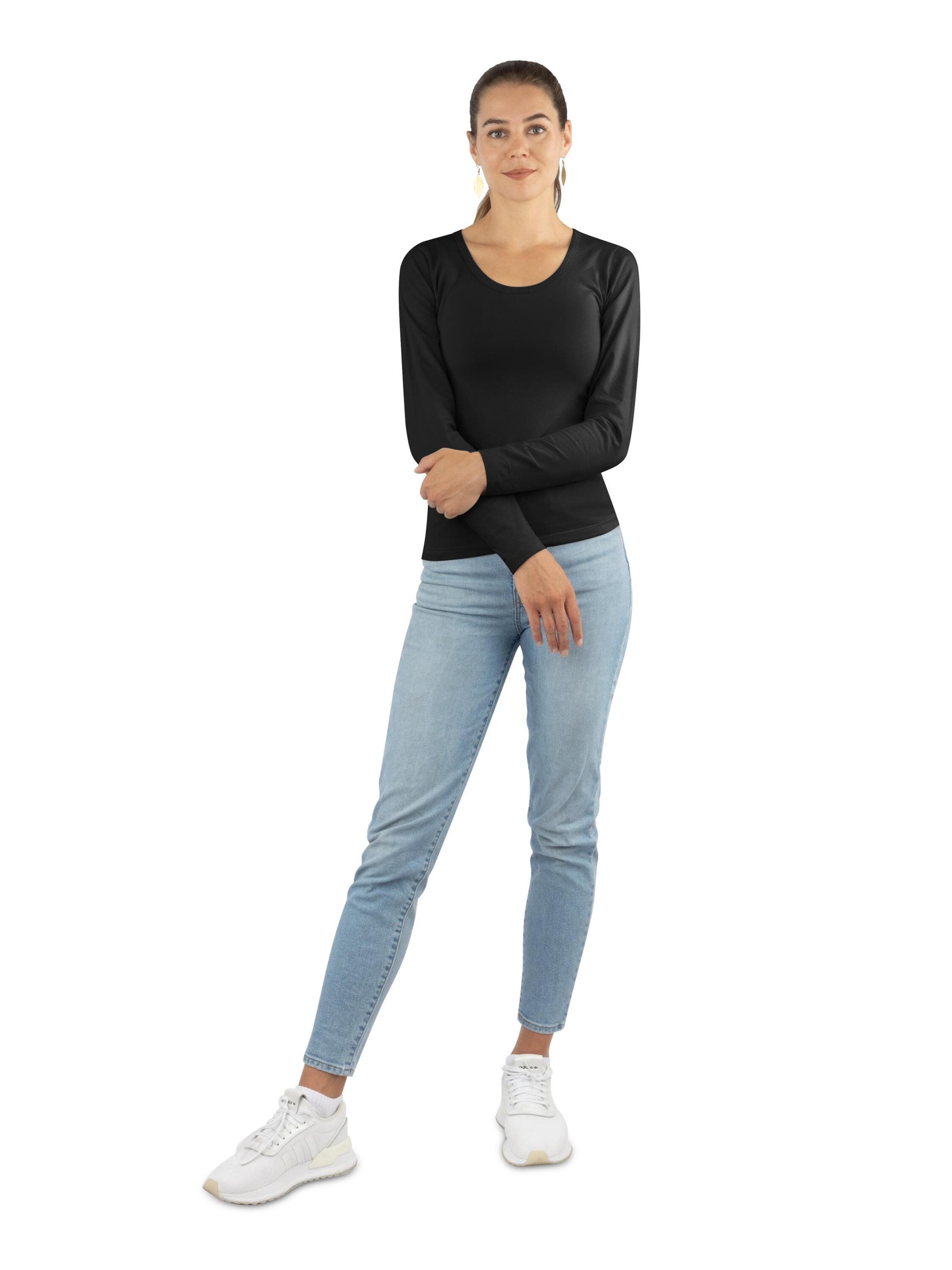 Janice - Camiseta 'Nimes' en negro