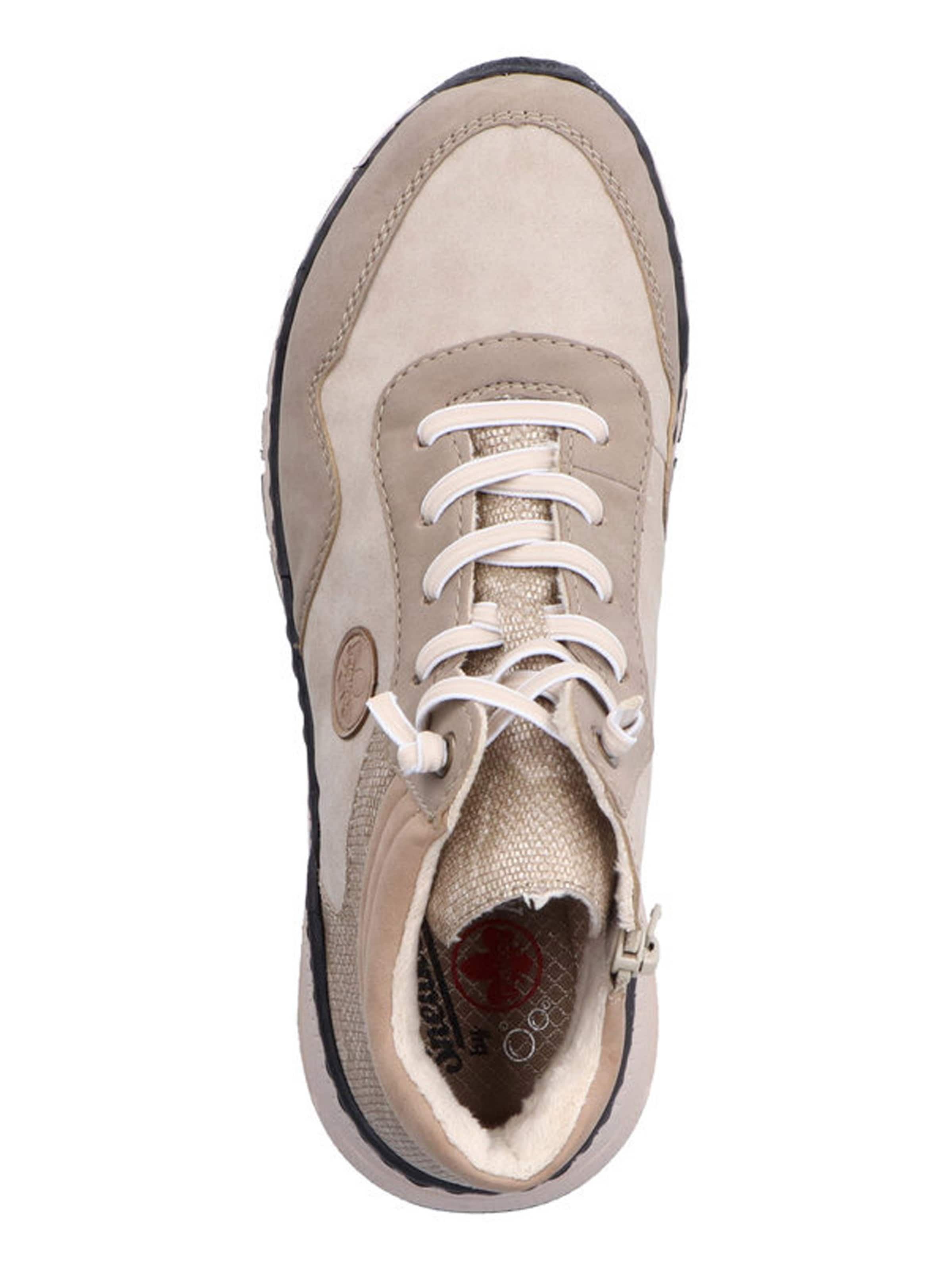 Baskets hautes Rieker en beige
