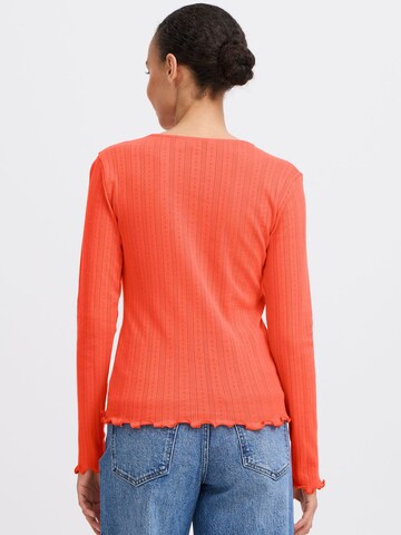 b.young Shirt 'UNICA' in Rot