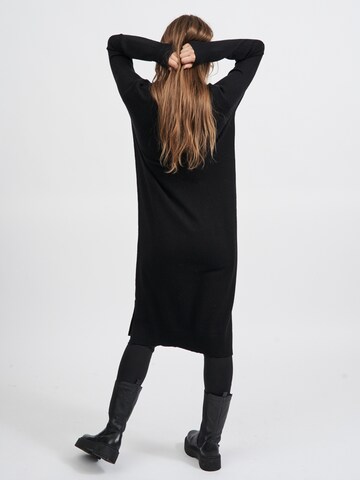 Robes en maille 'Ril' VILA en noir