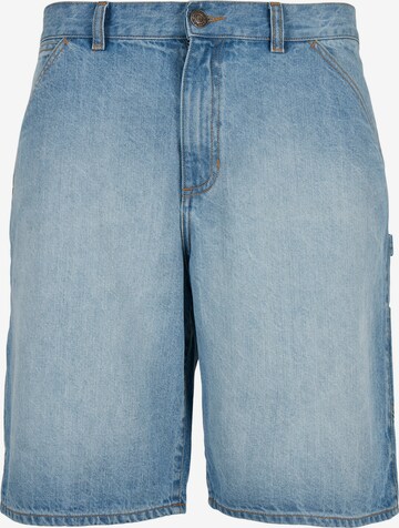 Jeans cargo Urban Classics en bleu : devant