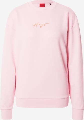 rozā HUGO Red Sportisks džemperis: no priekšpuses