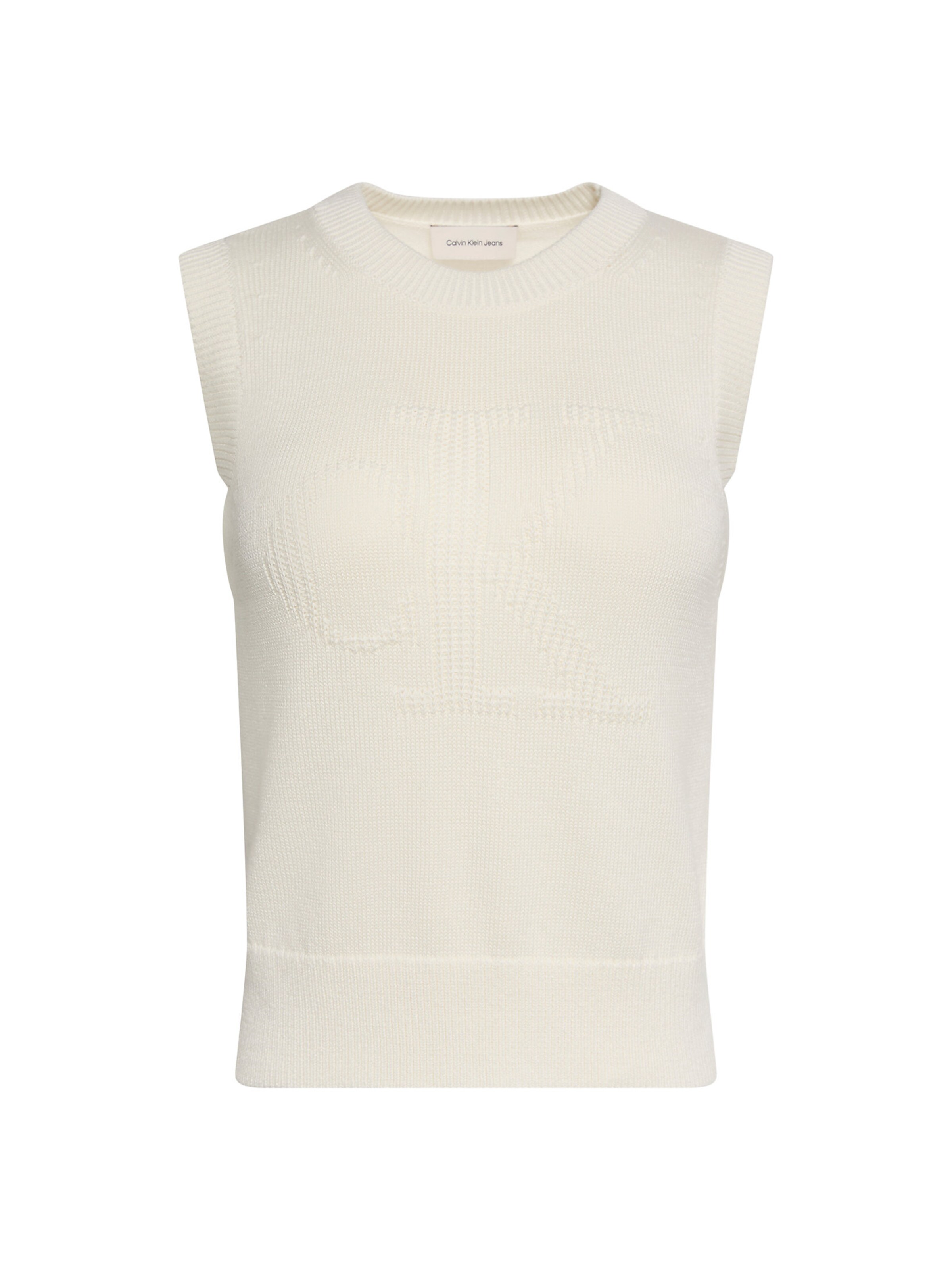 Calvin Klein Jeans Top in Beige: Vorderseite