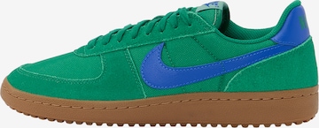 Nike Sportswear Низкие кроссовки 'FIELD GENERAL' в Зеленый: спереди