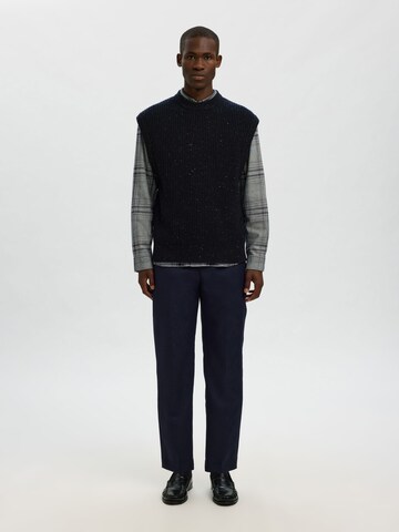 Gilet SELECTED en bleu