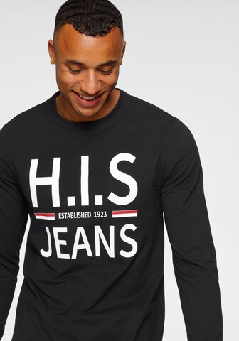 H.I.S Shirt in Schwarz