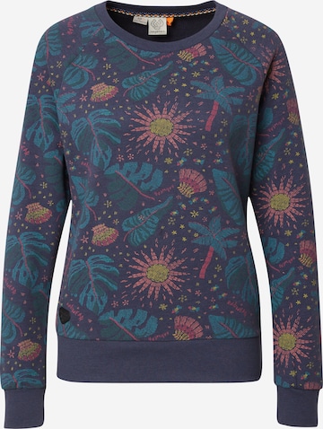 Ragwear Sweatshirt 'JOHANKA' in Blauw: voorkant