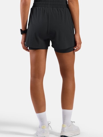 ODLO Regular Workout Pants 'ZEROWEIGHT 3 INCH' in Black
