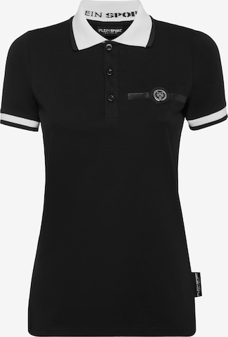 Plein Sport - Camisa em preto: frente