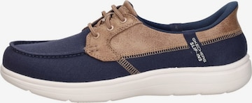 Chaussure à lacets 'Slip-Ins: On-The-Go Flex' SKECHERS en bleu : devant