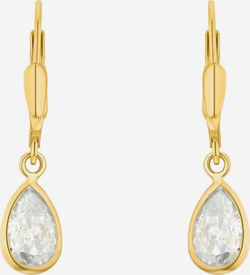 AMOR Earrings in Gold: front