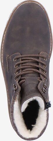 Rieker Lace-Up Boots in Brown