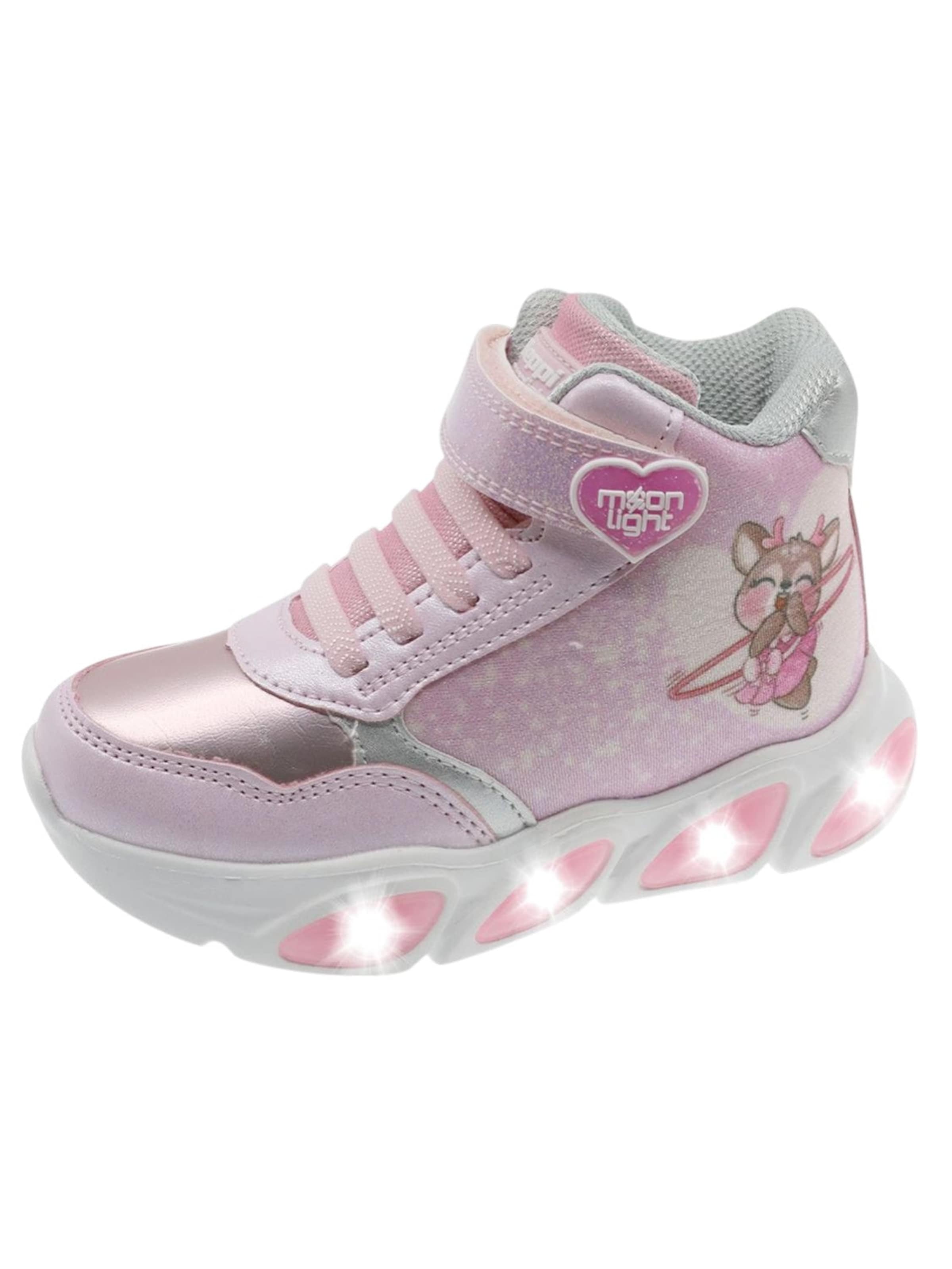 Beppi Sneakers 'Lighting' in Roze: voorkant