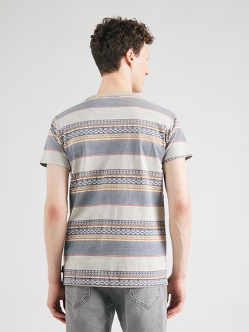 INDICODE JEANS Футболка 'Spike' в Серый