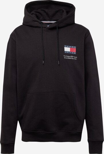 Tommy Jeans Sweatshirt 'Essential' in navy / rot / schwarz / weiß, Produktansicht