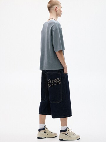 Pull&Bear Sveter - Modrá