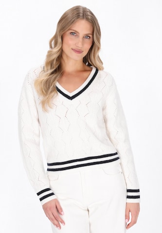 DreiMaster Maritim Sweater in Blue: front