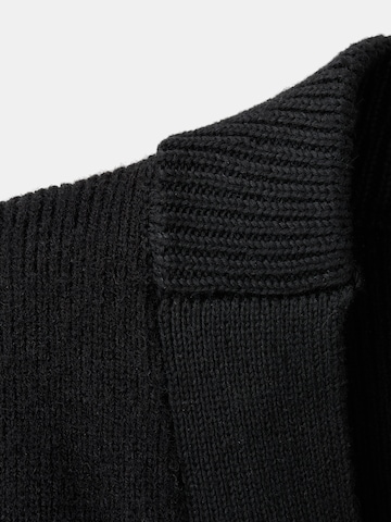 MANGO MANKardigan 'TRADE' - crna boja