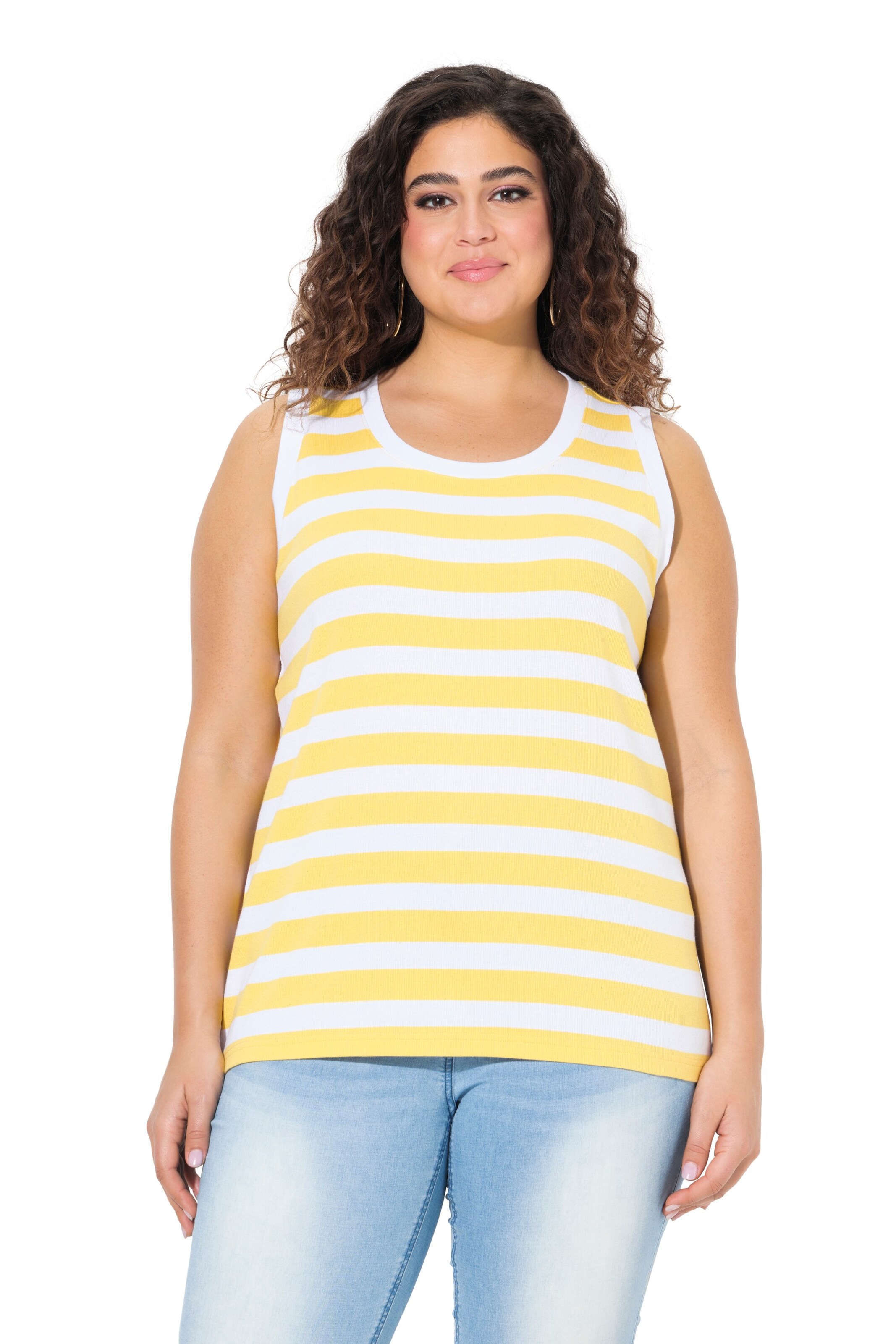 Ulla Popken Top in Yellow: front
