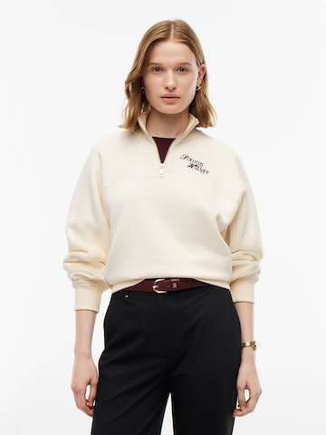 TOMMY HILFIGER Majica | bež barva: sprednja stran