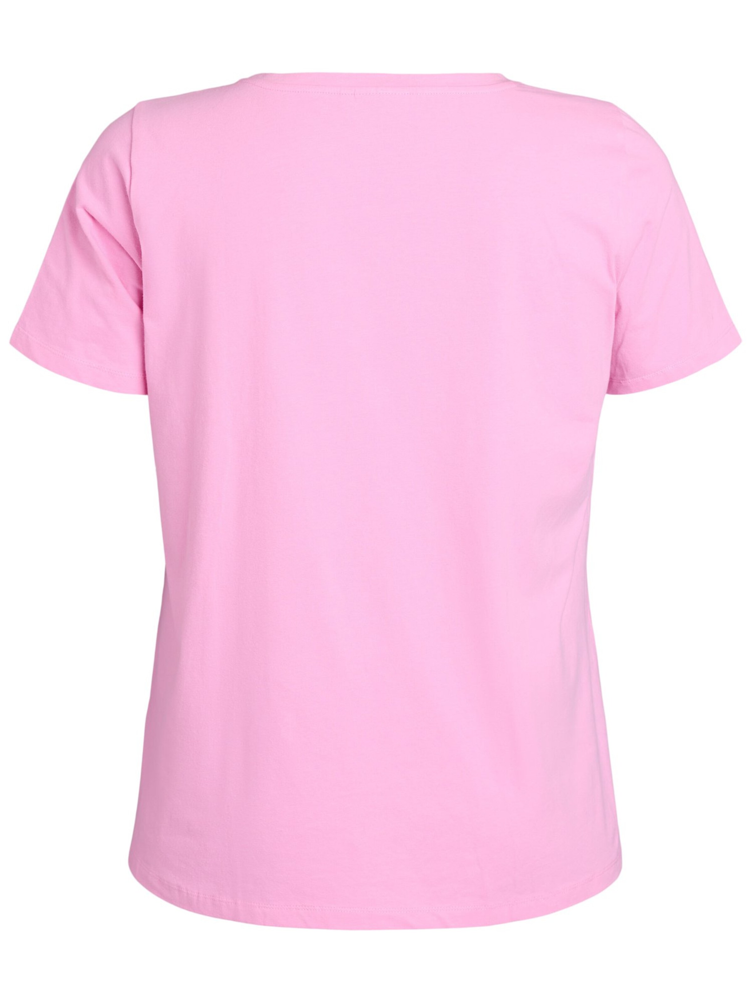 Zizzi Shirt in Roze