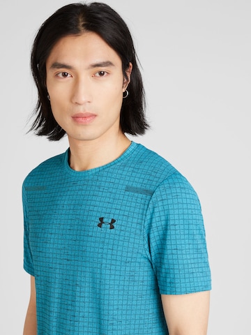 T-Shirt fonctionnel UNDER ARMOUR en bleu