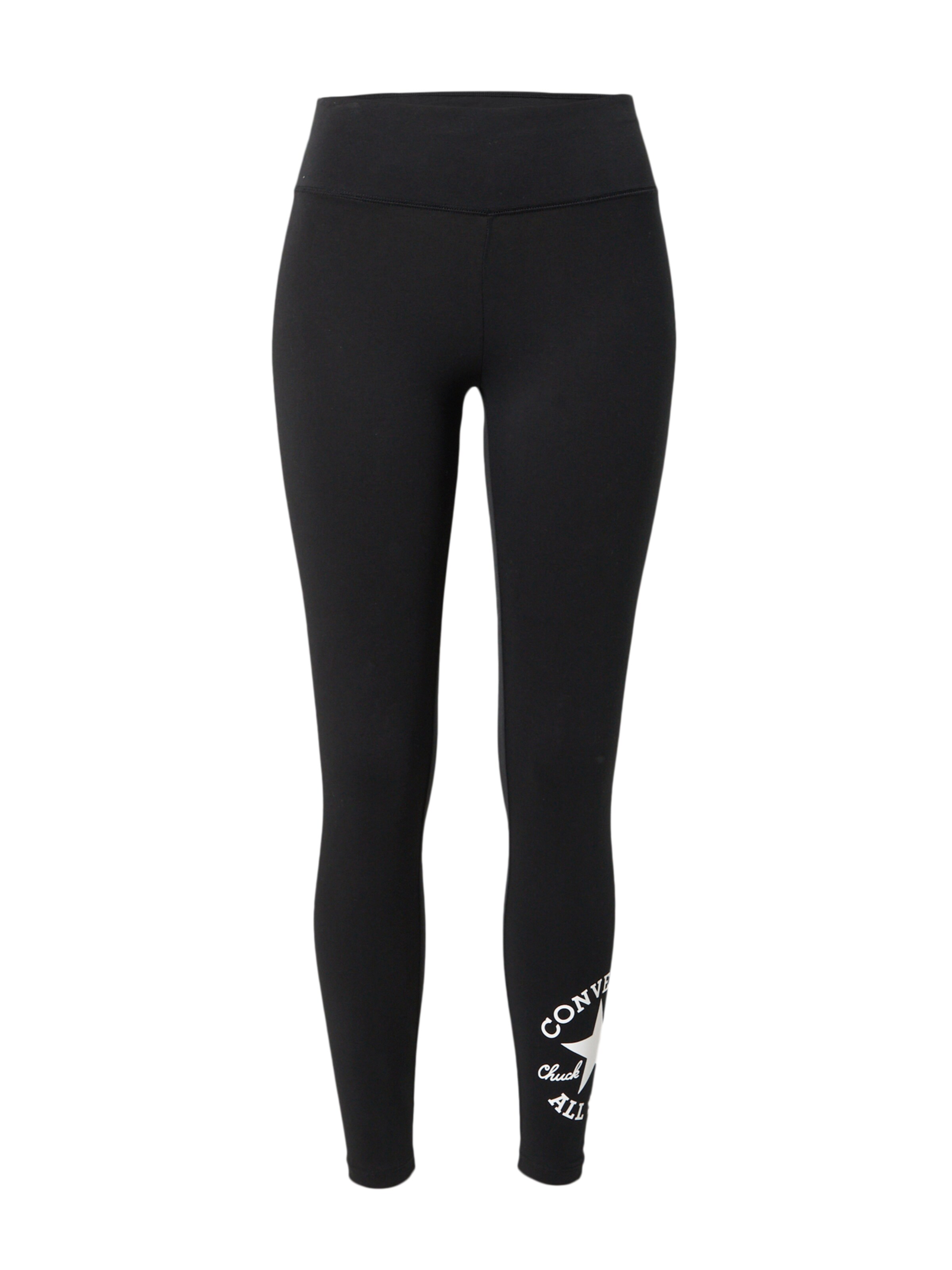 CONVERSE Skinny Leggings in Black: front