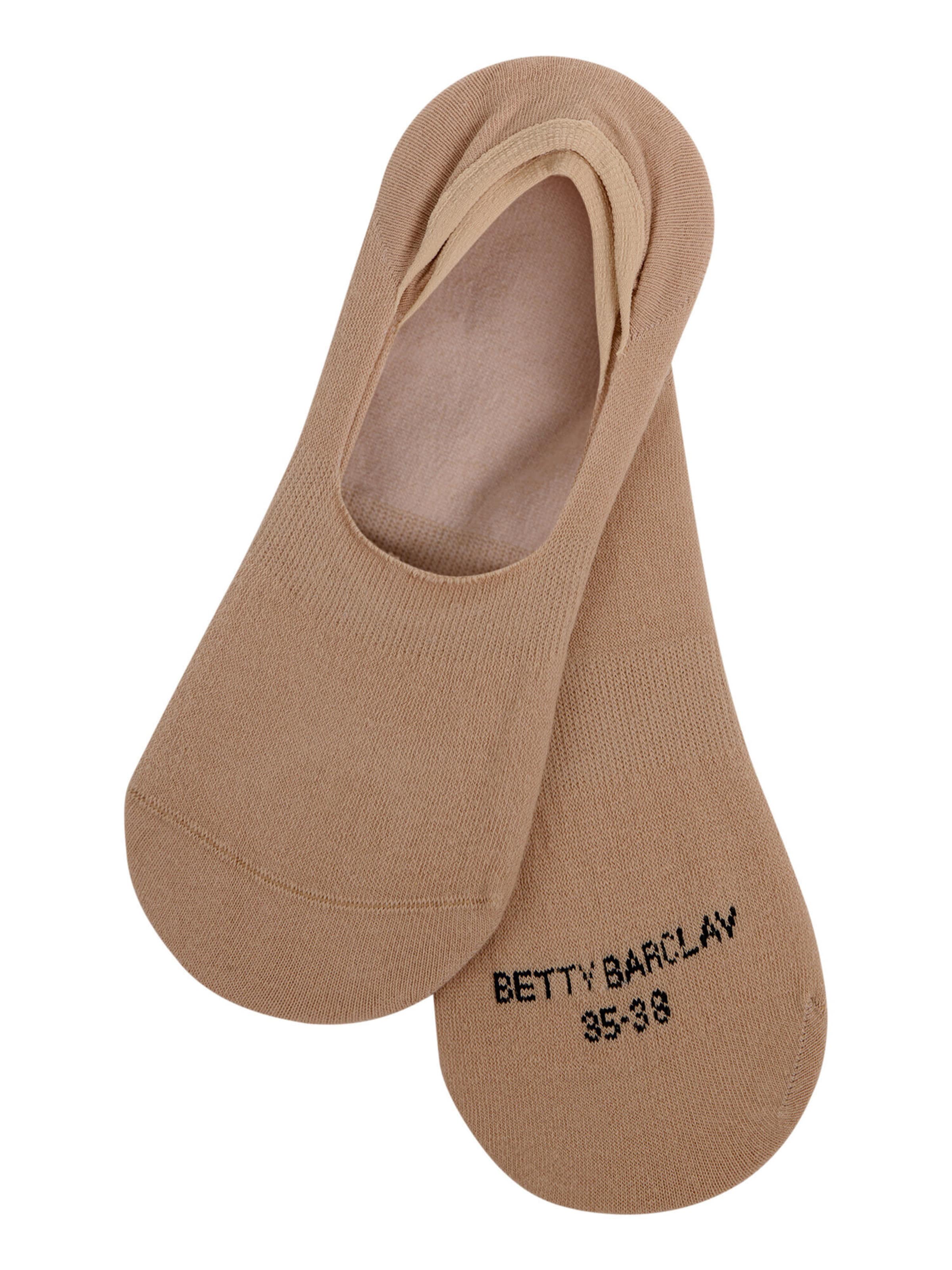 Calza velata di Betty Barclay in beige: frontale