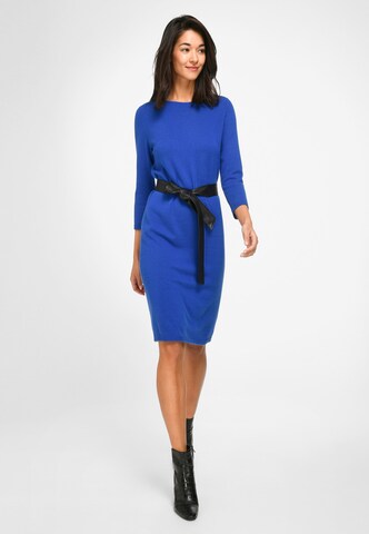 include Gebreide jurk in Blauw