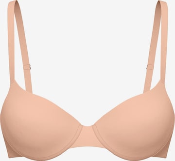 Reggiseno 'Sleek Skin' di CALIDA in rosa: frontale