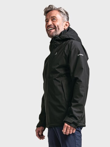 Schöffel Outdoorjacke in Schwarz