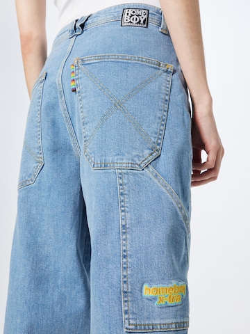 HOMEBOY - Tapered Calças de ganga 'x-tra WORK PANTS' em azul